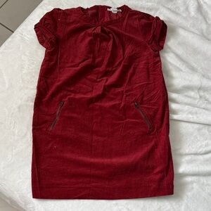 Bonpoint girl Elegant Red Dress size XS